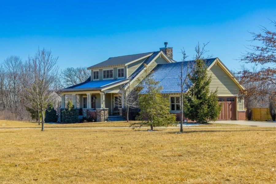 Casa de luxo em 3355 Vale Park Road em Valparaiso, Indiana, uma das casas mais caras vendidas em 2025